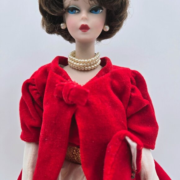 Barbie Doll Silken Flame Porcelain Treasures Collection Collector Box 1992 Read - Picture 6 of 16